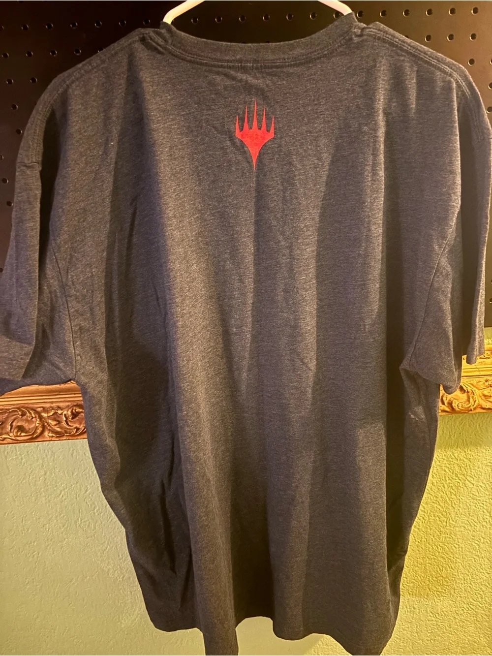 Men's Dark Gray Graphic T-Shirt Magic the Gathering Izzet Leauge XXL